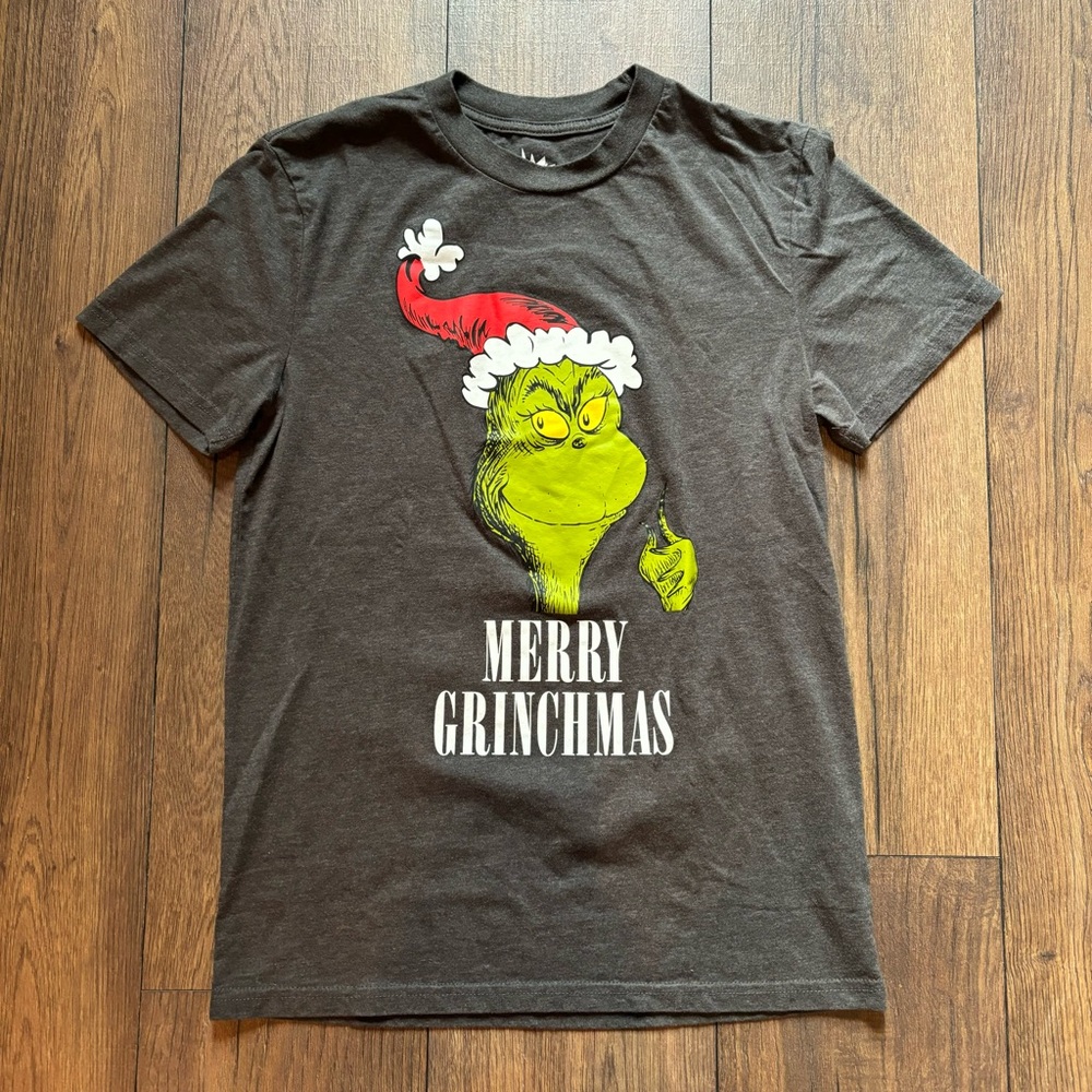 Merry Grinchmas Dr. Seuss The Grinch Holiday Christmas Graphic T-Shirt